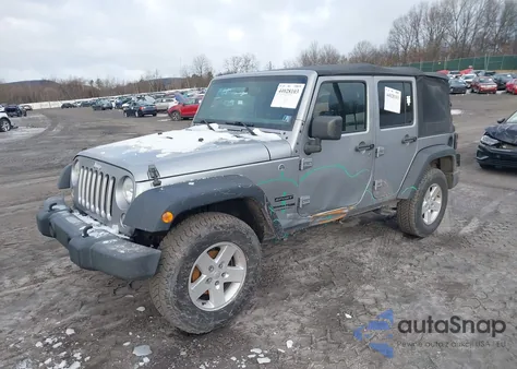 2018 Jeep Wrangler Jk Unlimited Sport S 4X4 из США, поврежденный, VIN 1C4BJWDG7JL829163